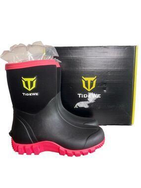 TiDEWE NEW Women's Mid Calf 5.5mm Neoprene Insulated Boot Size 7 #B1195